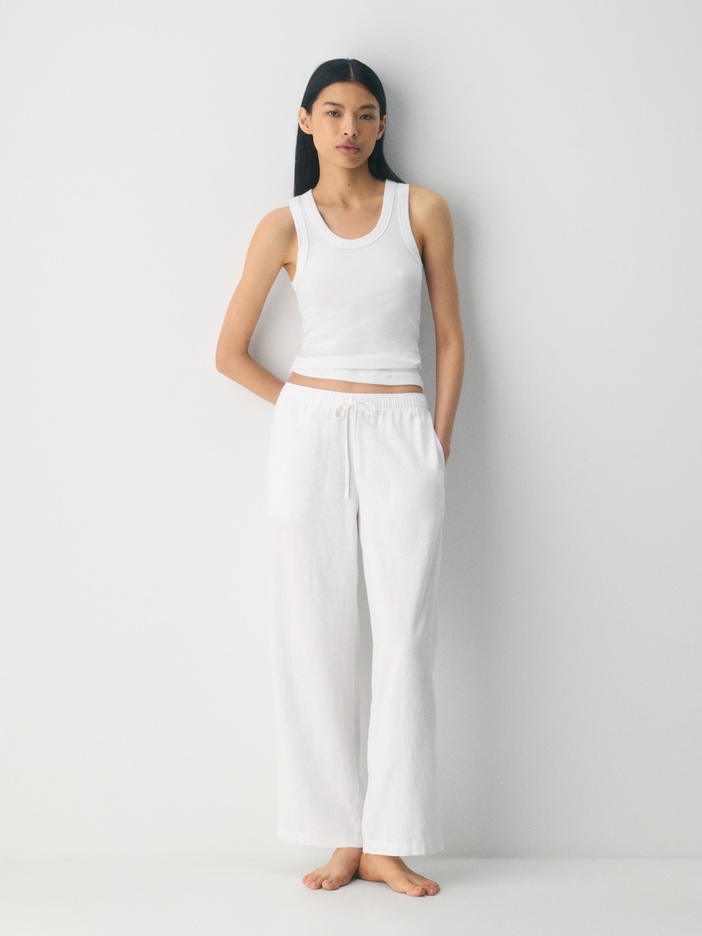 Aritzia Babaton The Group Sontag Linen Pant - Picture 3 of 3